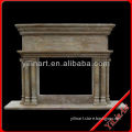 Natural marble fireplace mantel YL-B084